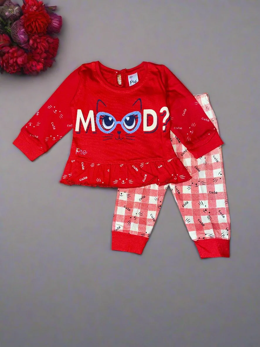 Full Sleeve Top Pajama Set Girls - Stylish & Comfortable Sleepwear